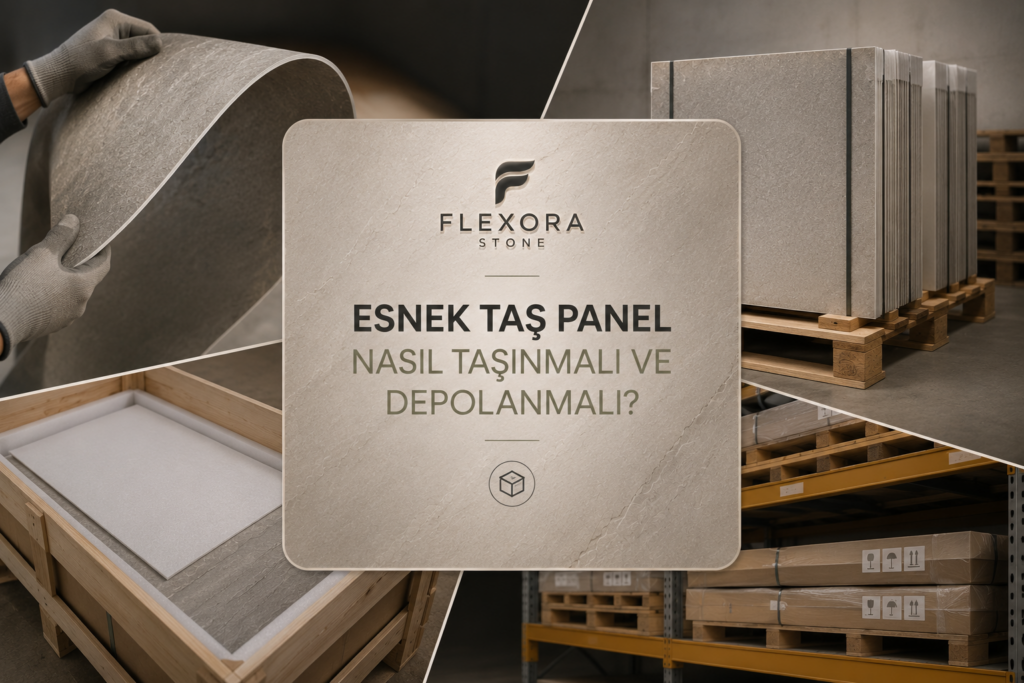 Esnek Taş Paneller için Doğru Taşıma ve Depolama Yöntemleri