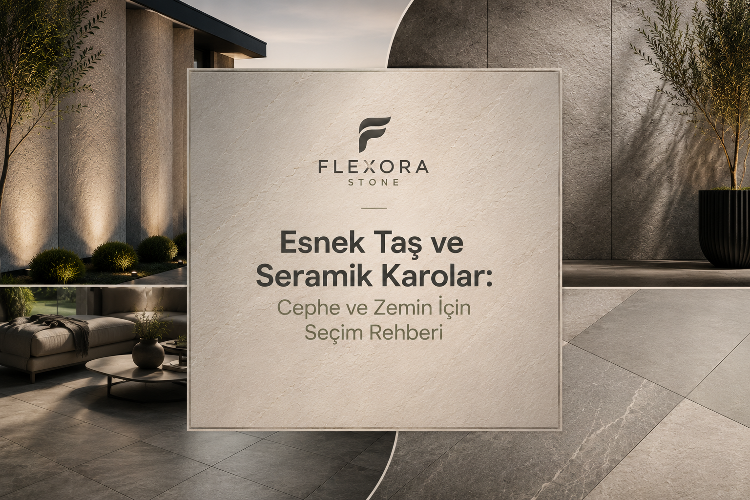 Esnek Taş mı Seramik Karolar mı? Cepheler İçin Hangisi Daha İyi?